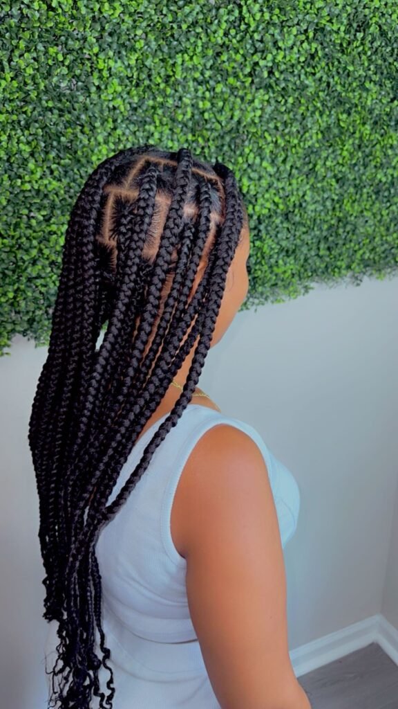 Regular Knotless Braiding