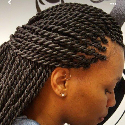 Senegalese Twist Braiding