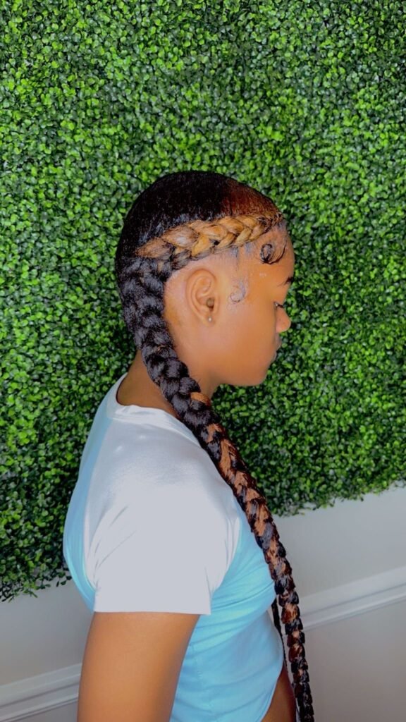 Boho Knotless Braids